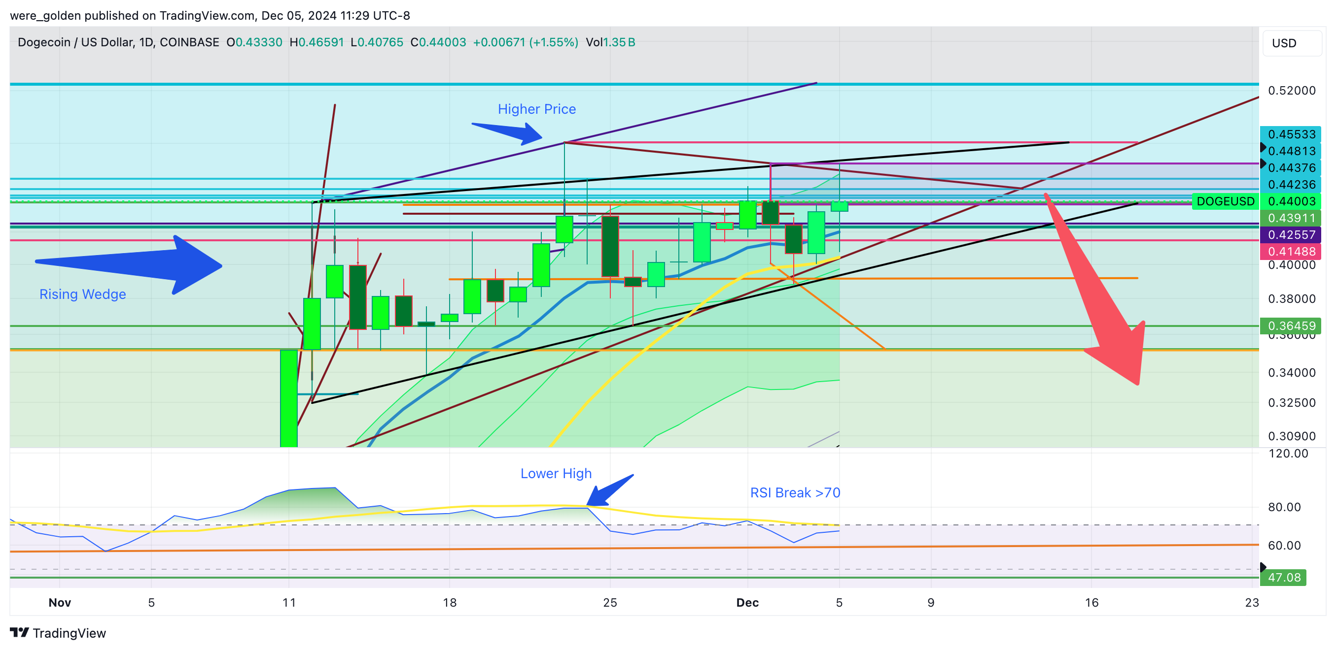 COINBASE:DOGEUSD Chart Image by were_golden