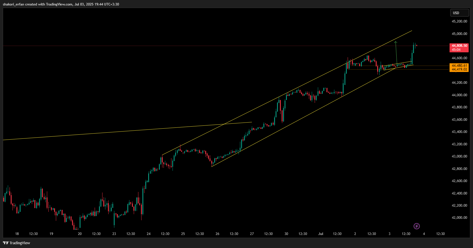BLACKBULL:US30 Chart Image by shakori_erfan