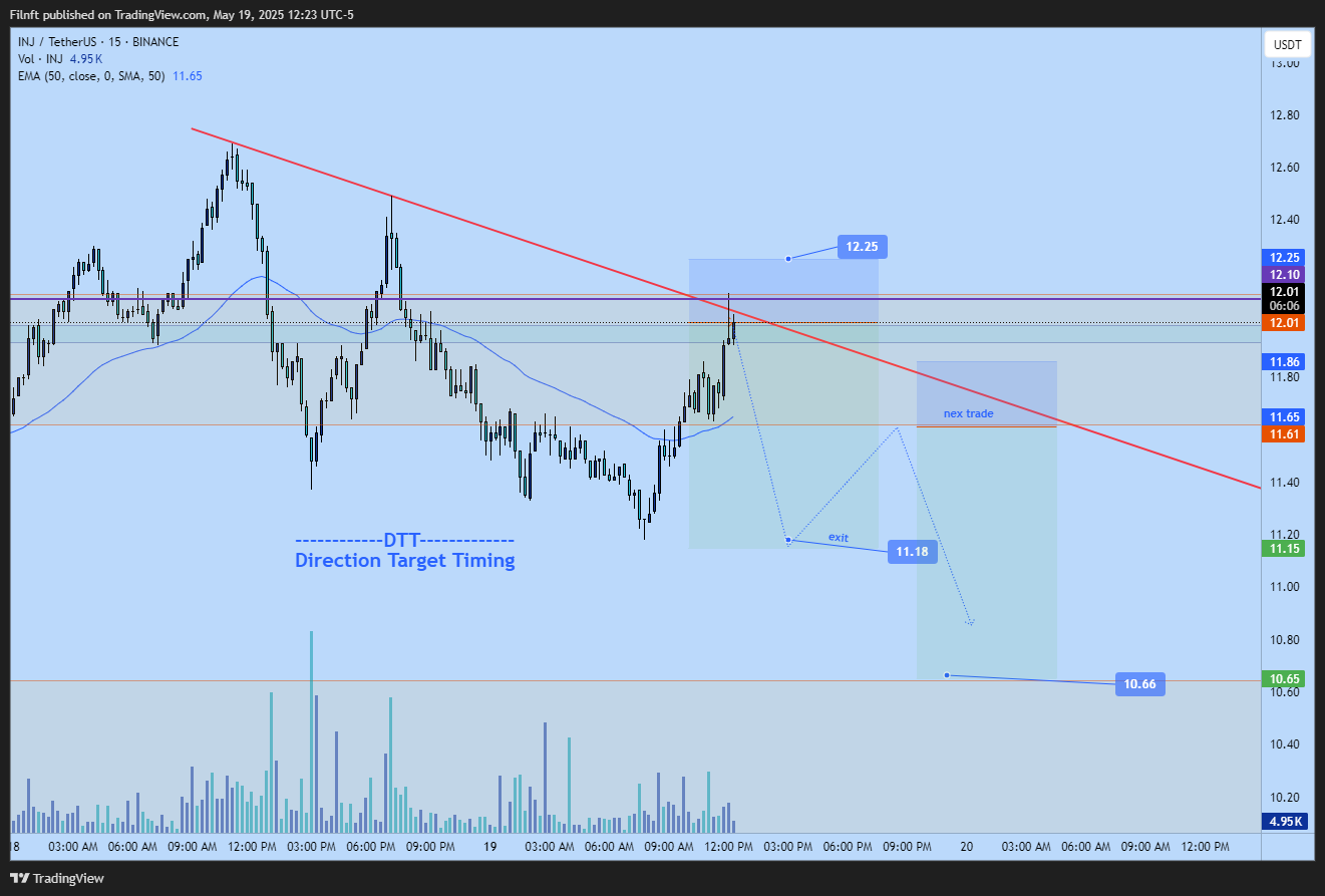 BINANCE:INJUSDT Chart Image by Filnft