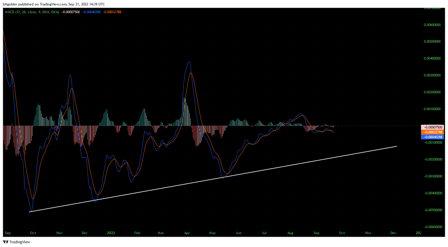 BITFINEX:DGBUSD Chart Image by Bitgolder