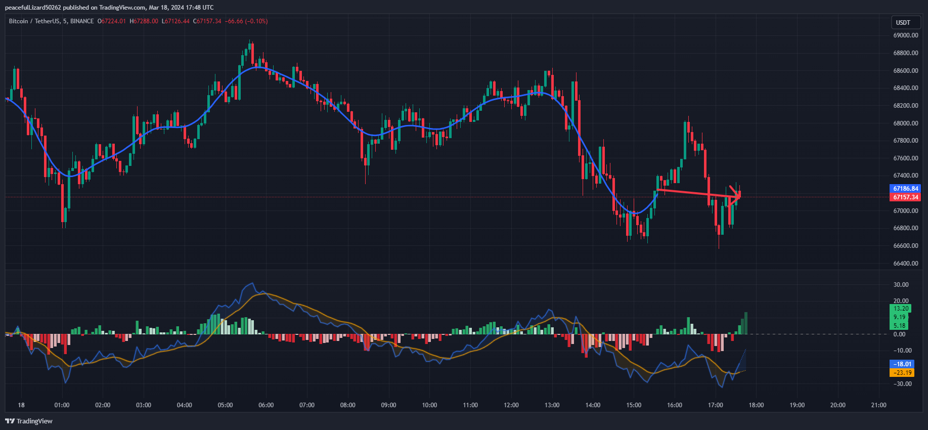 BINANCE:BTCUSDT Chart Image by The_Peaceful_Lizard