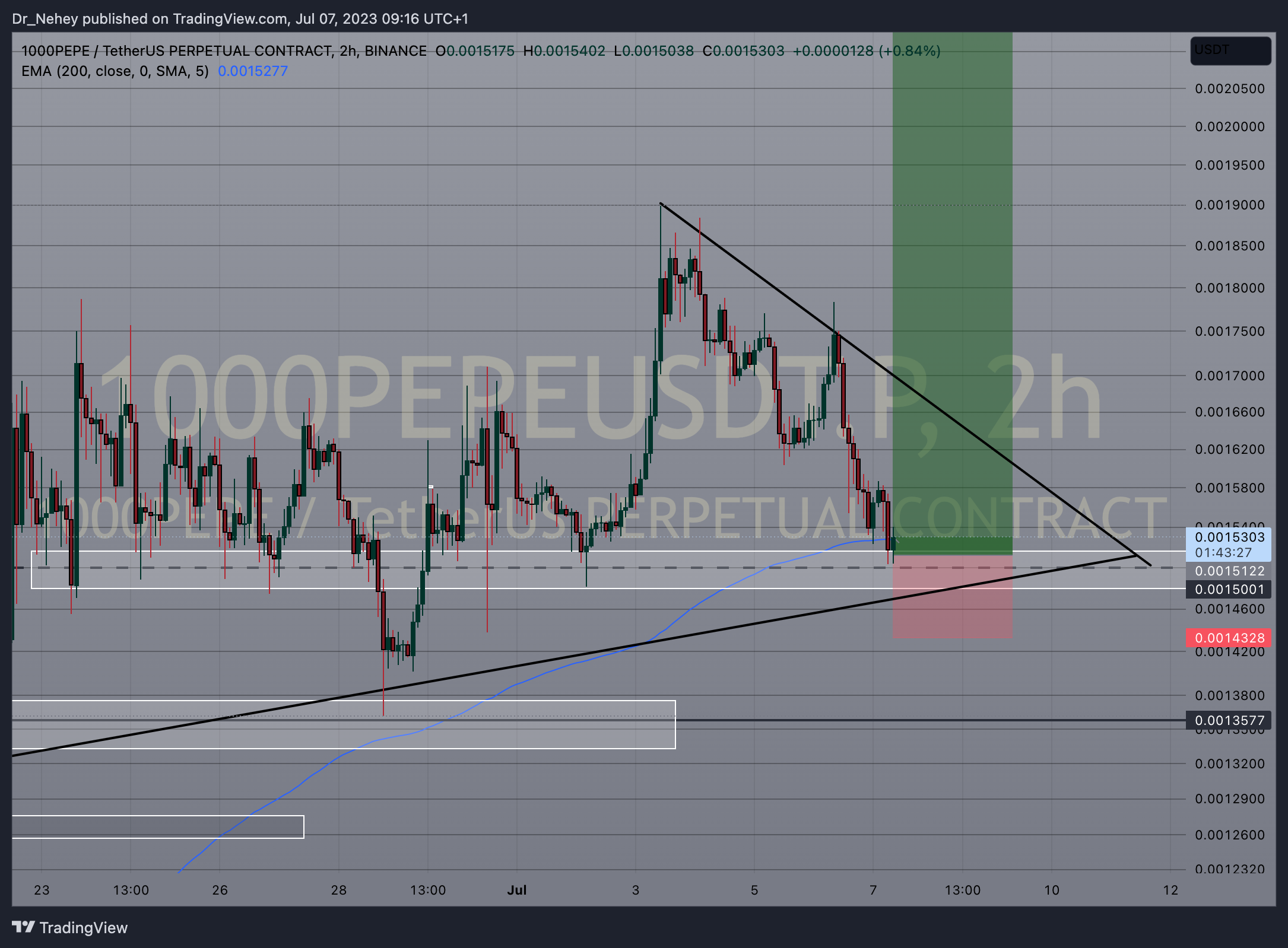 BINANCE:1000PEPEUSDT.P Chart Image by DN_Trades