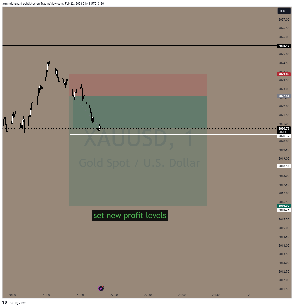 OANDA:XAUUSD Chart Image by armindehghani