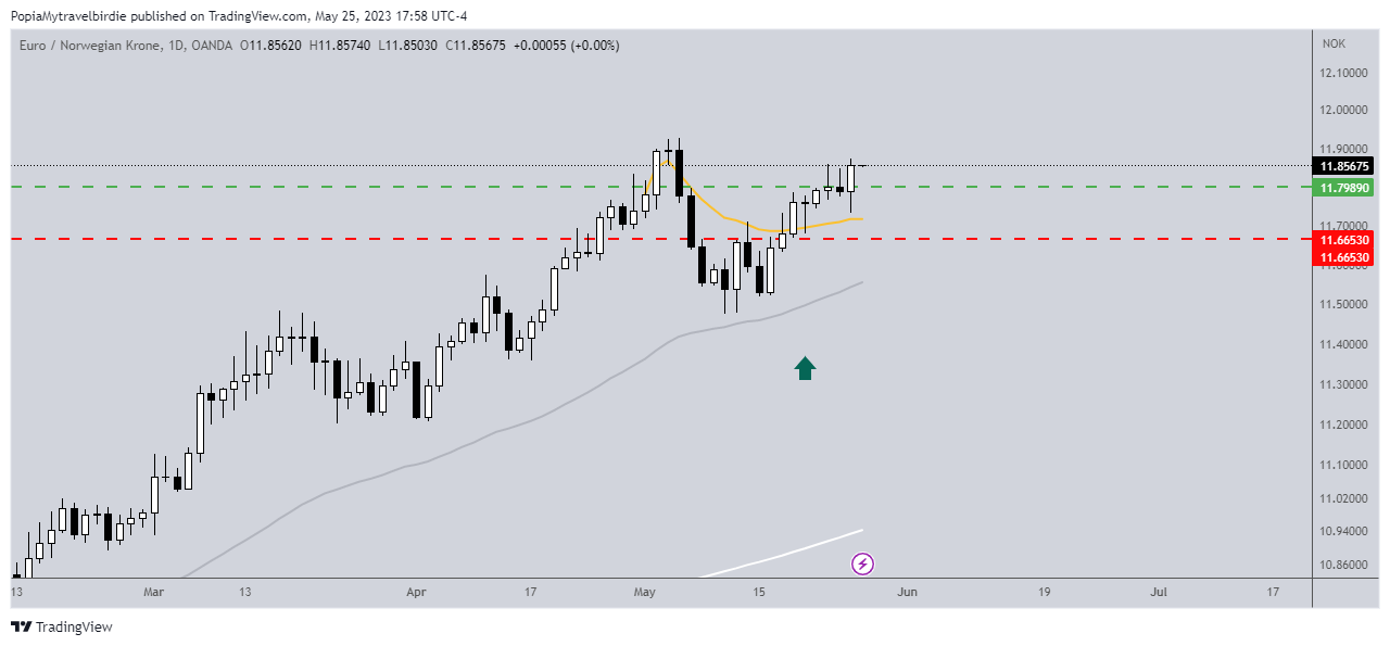 OANDA:EURNOK Chart Image by PopiaMytravelbirdie