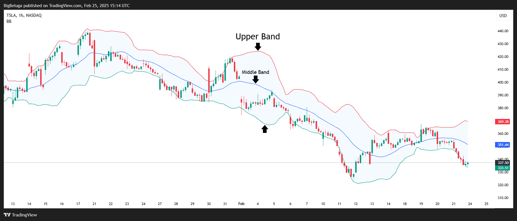 BATS:TSLA Chart Image by BigBeluga