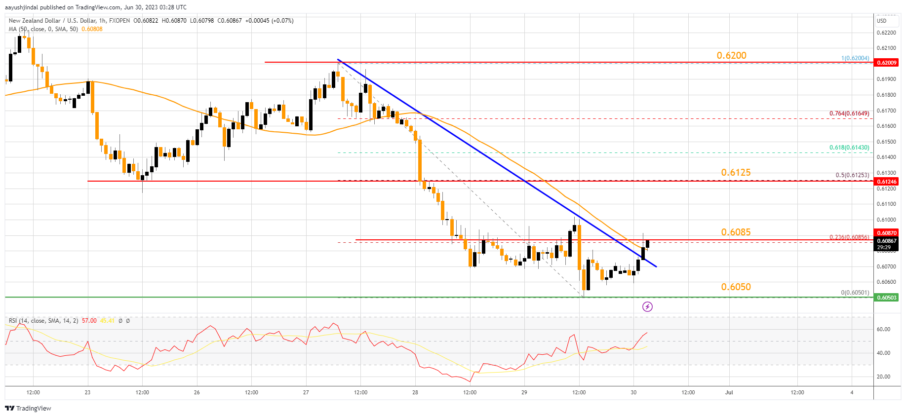 FXOPEN:NZDUSD Chart Image by aayushjindal