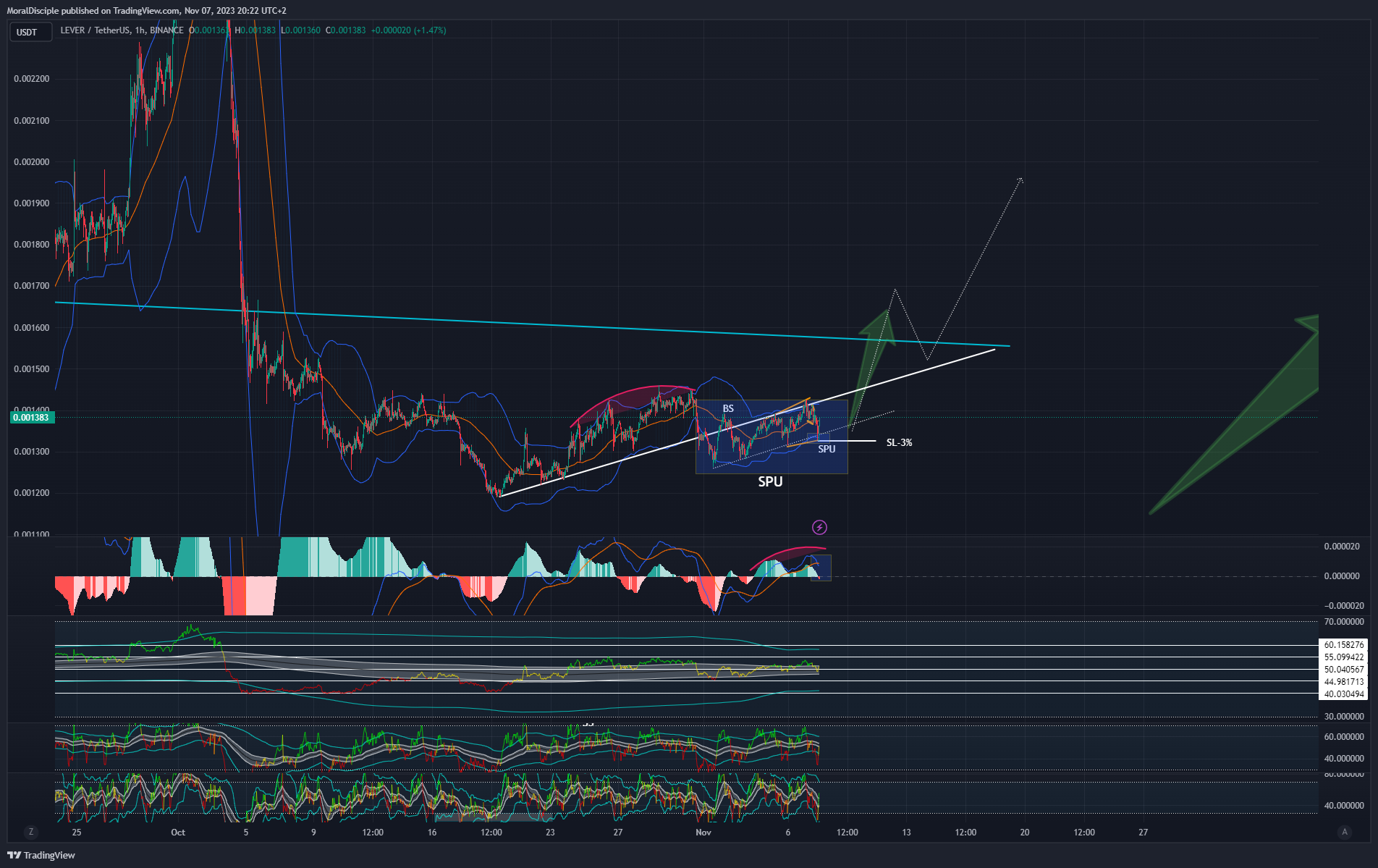BINANCE:LEVERUSDT Chart Image by MoralDisciple