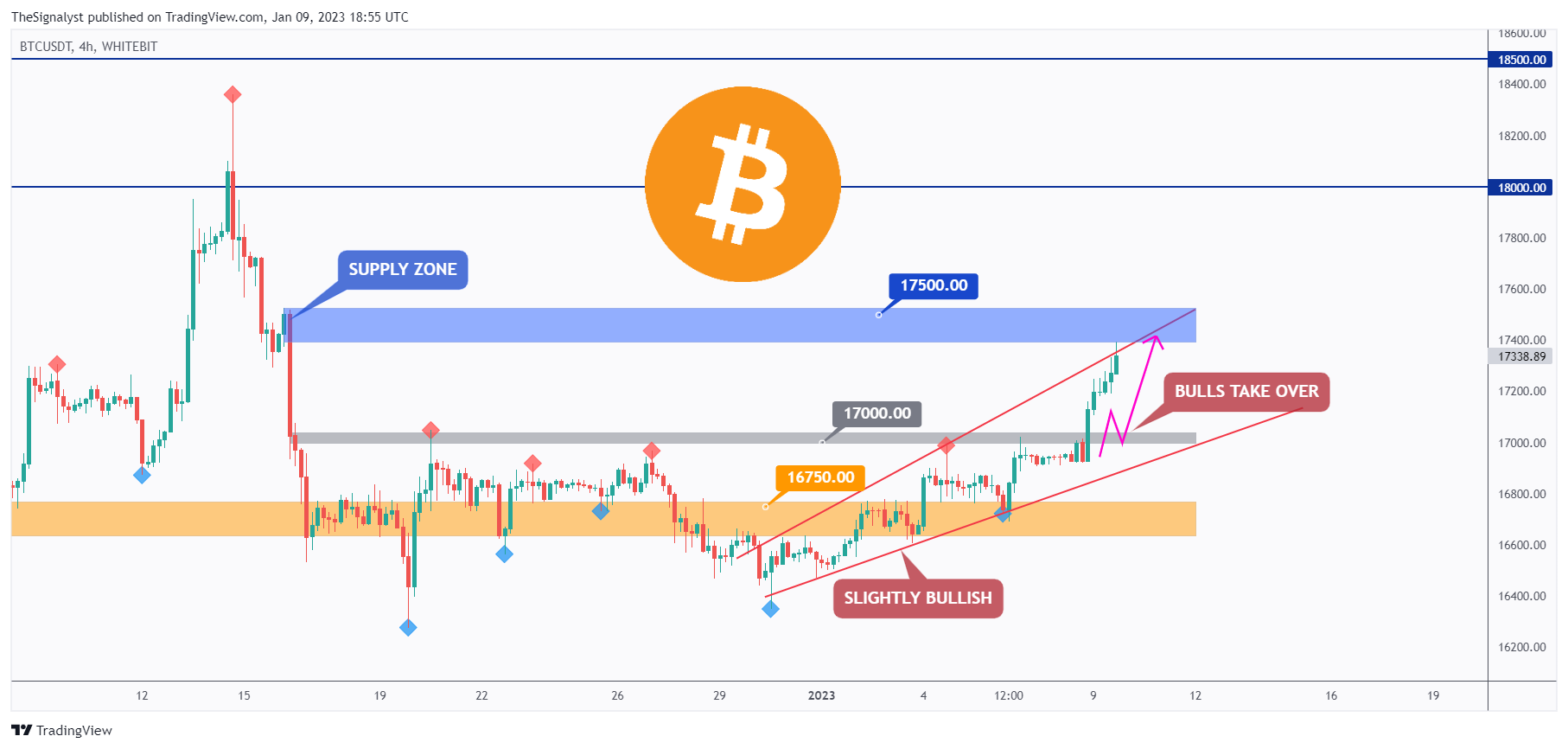 WHITEBIT:BTCUSDT Chart Image by TheSignalyst