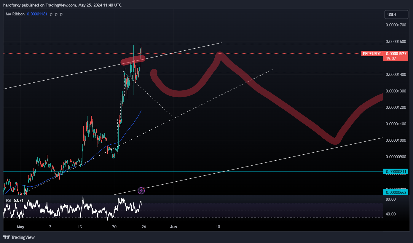 BINANCE:PEPEUSDT Chart Image by hardforky