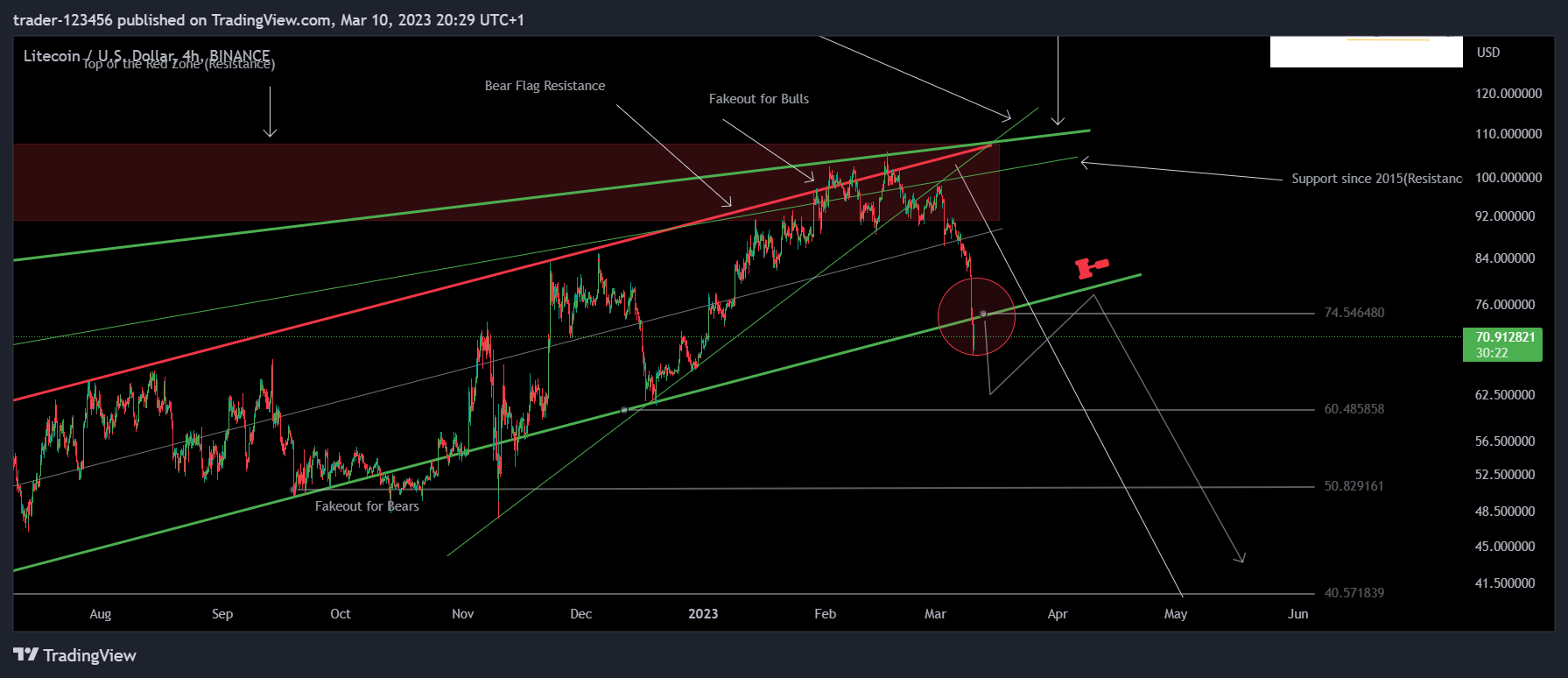 BINANCE:LTCUSD Chart Image by trader-123456
