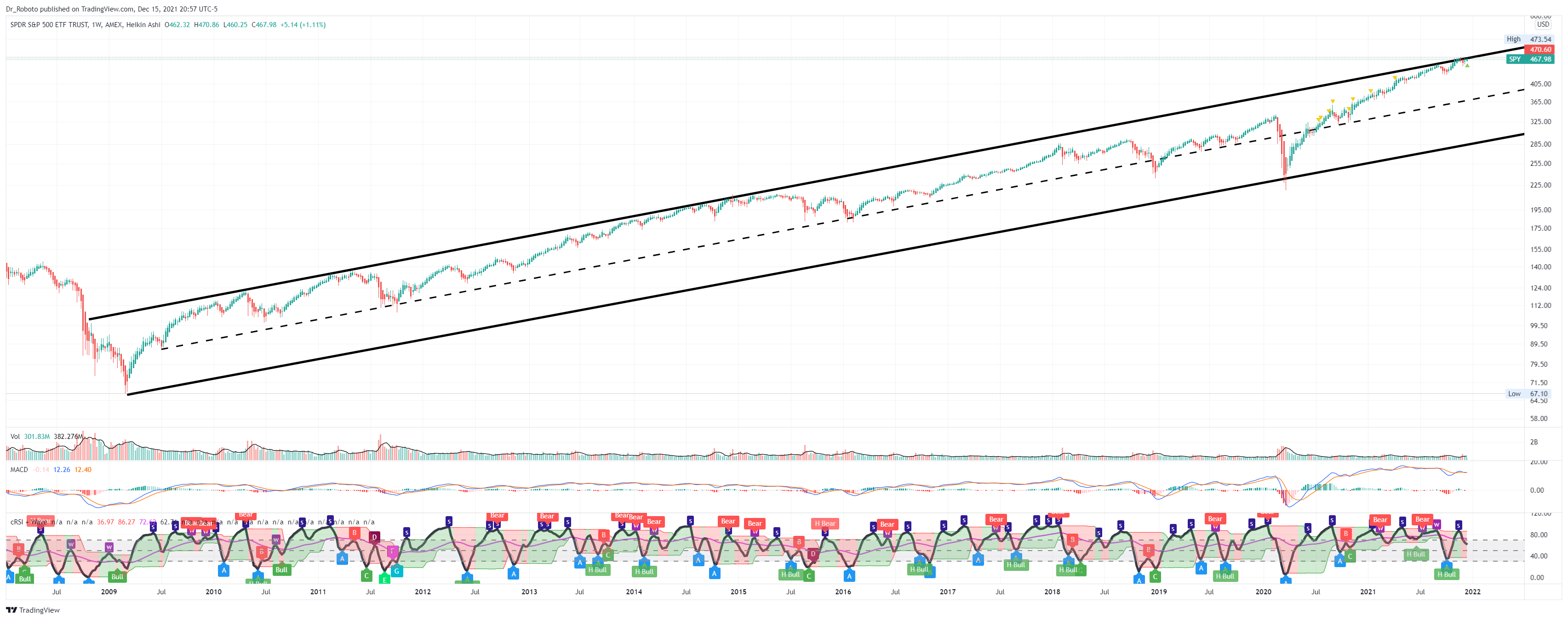 AMEX:SPY Chart Image by Dr_Roboto