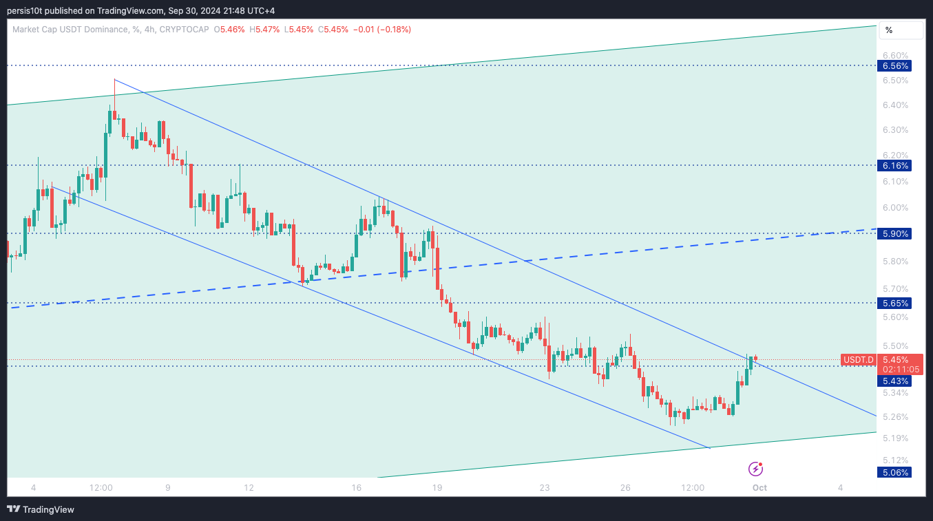 CRYPTOCAP:USDT.D Chart Image by persis10t