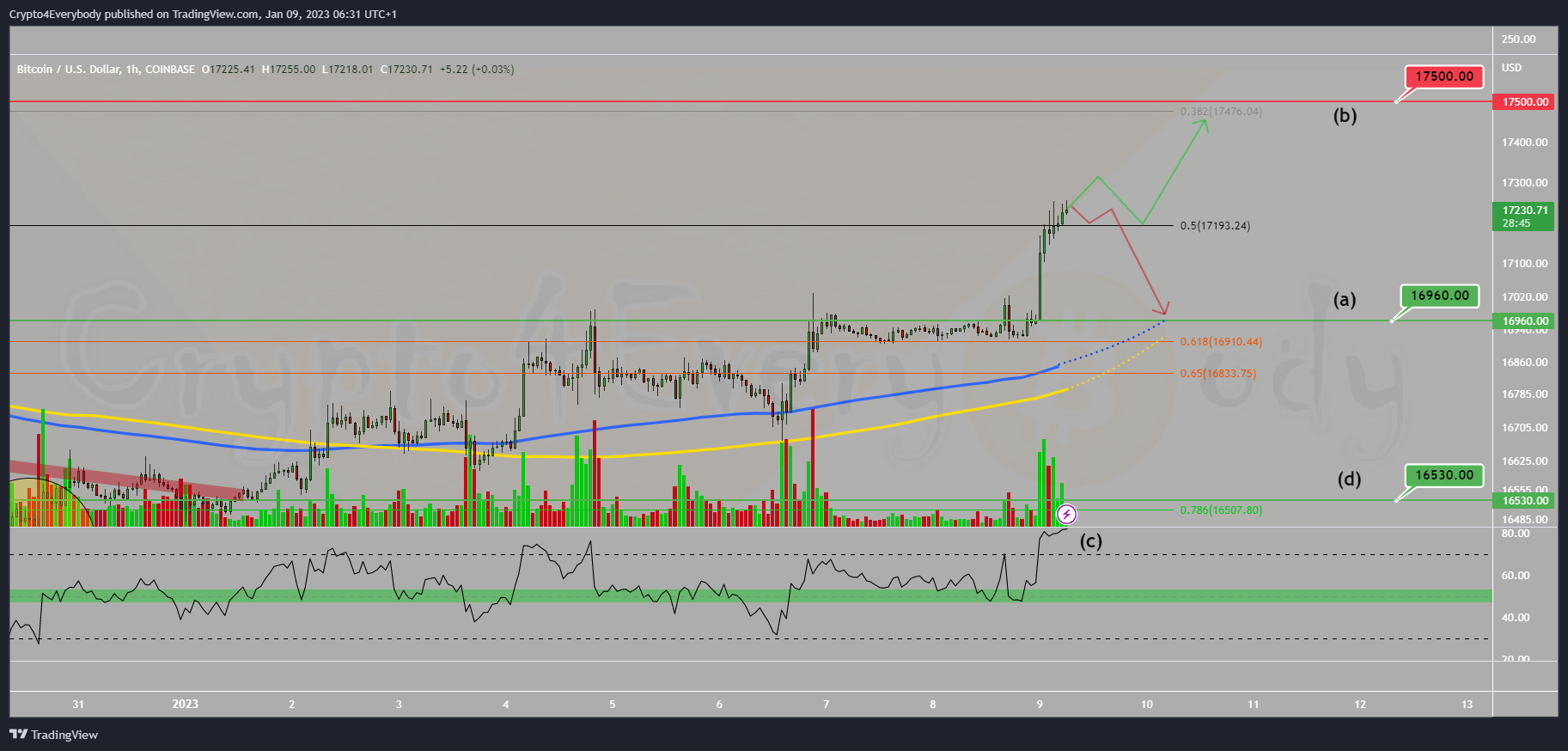 COINBASE:BTCUSD Chart Image by Crypto4Everybody