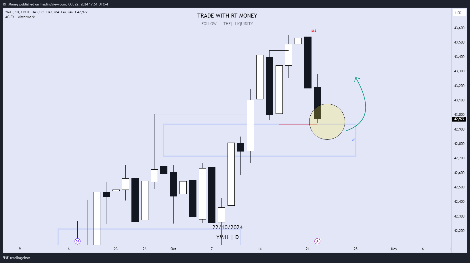 CBOT_MINI:YM1! Chart Image by RT_Money
