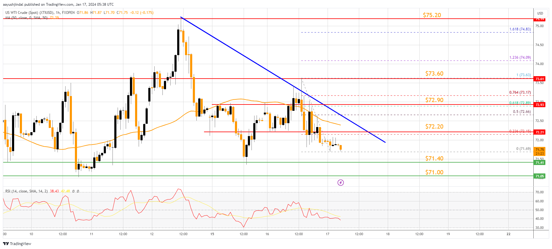 FXOPEN:XTIUSD Chart Image by aayushjindal