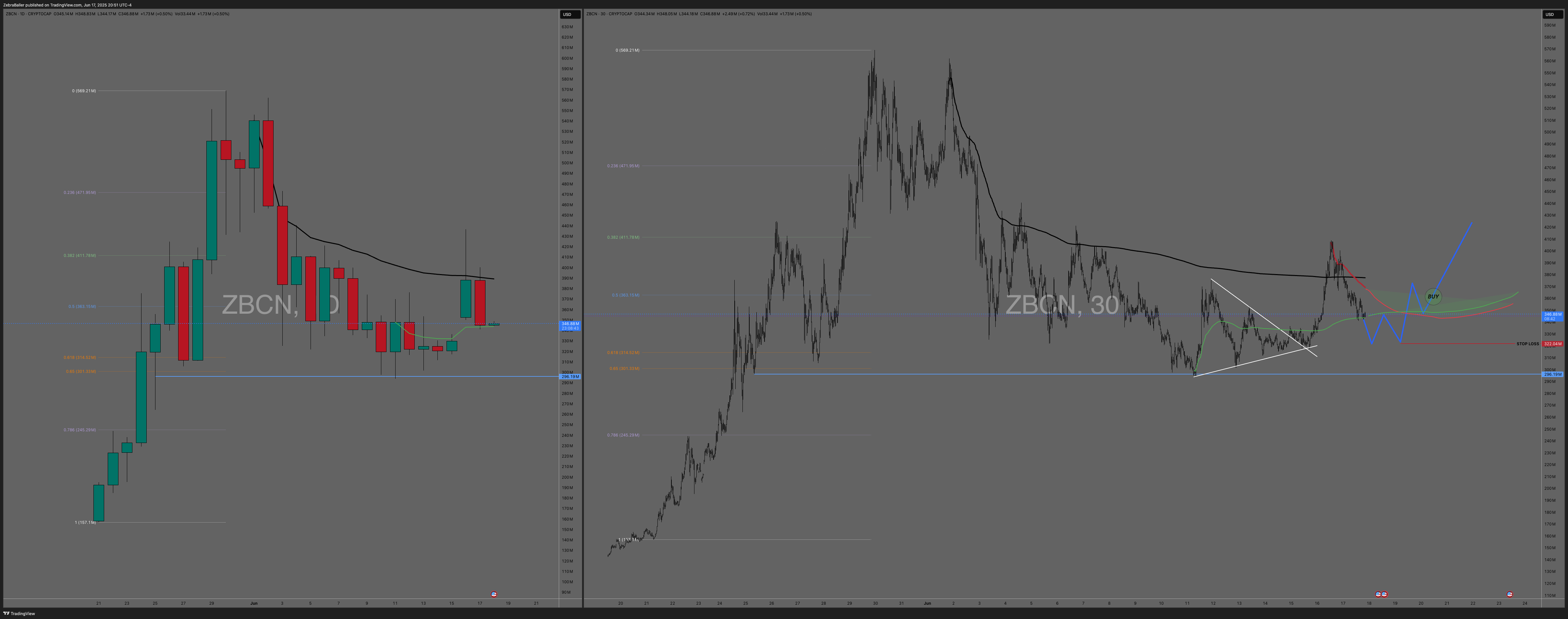 CRYPTOCAP:ZBCN Chart Image by ZebraBaller
