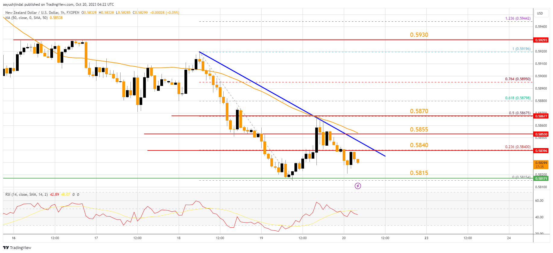FXOPEN:NZDUSD Chart Image by aayushjindal