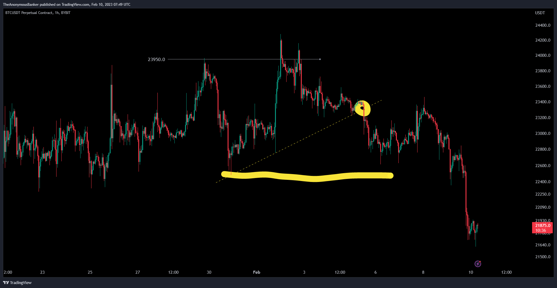 BYBIT:BTCUSDT.P Chart Image by TheAnonymousBanker