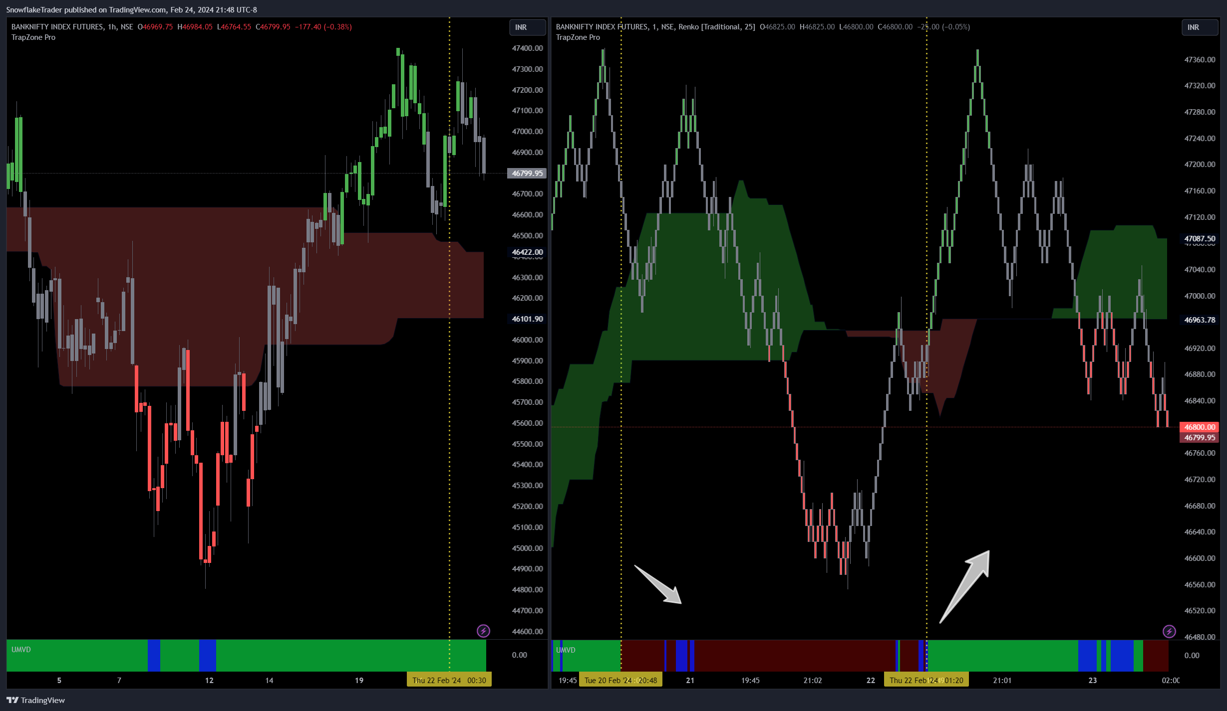 NSE:BANKNIFTY1! Chart Image by SnowflakeTrader