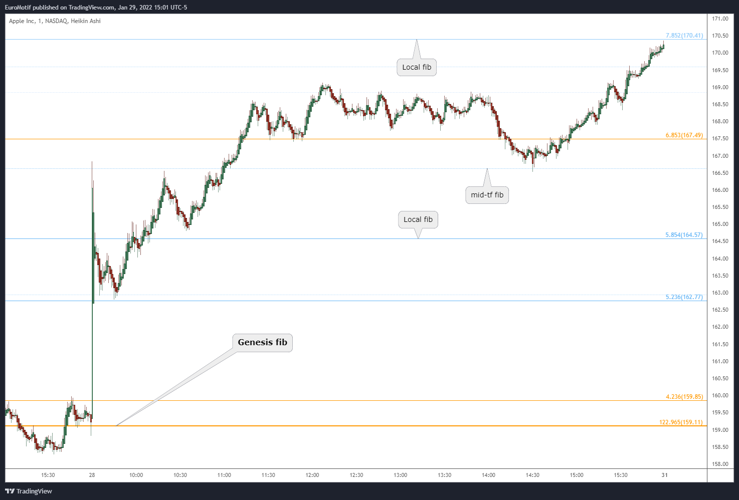 NASDAQ:AAPL Chart Image by EuroMotif