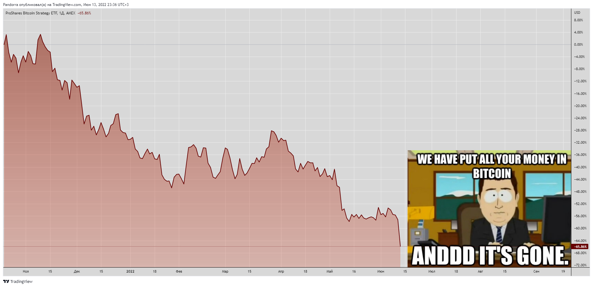 AMEX:BITO Chart Image by PandorraResearch