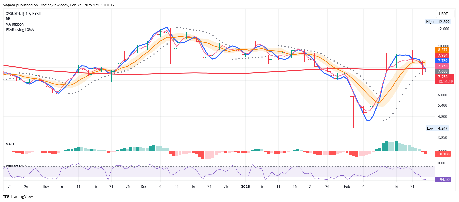 BYBIT:XVSUSDT.P Chart Image by vagada