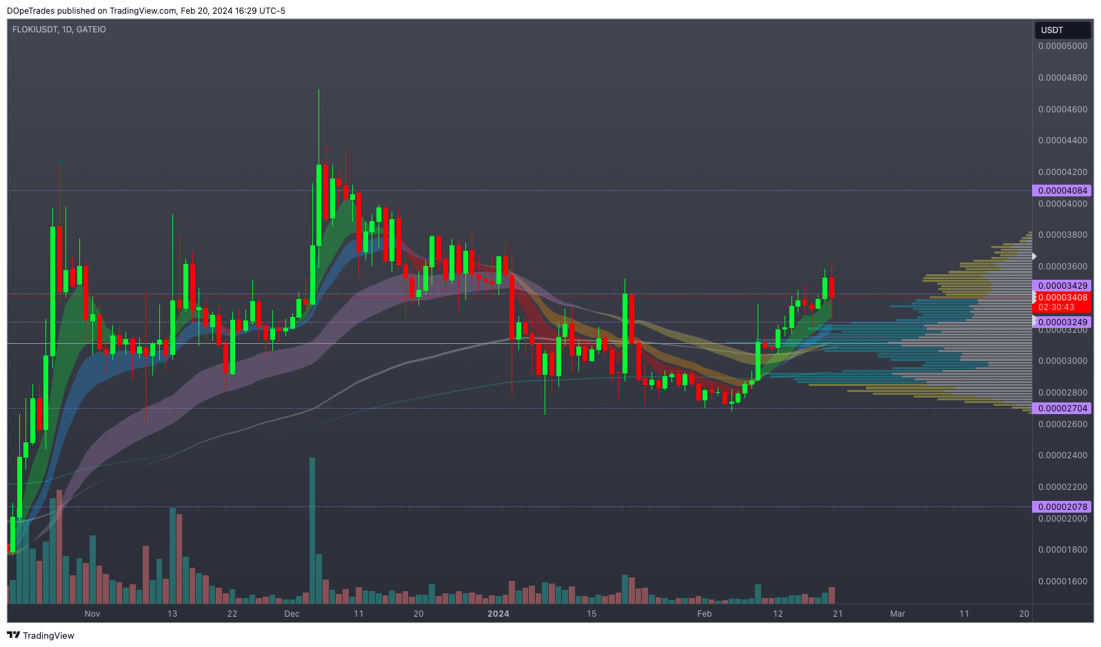 GATEIO:FLOKIUSDT Chart Image by DOpeTrades