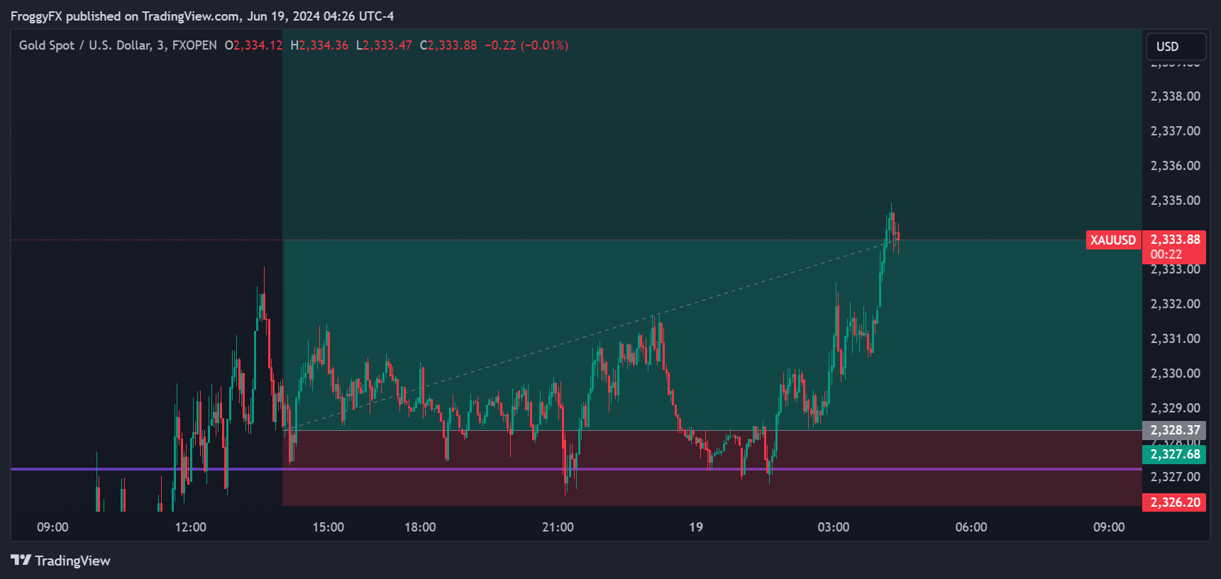 FXOPEN:XAUUSD Chart Image by FroggyFX