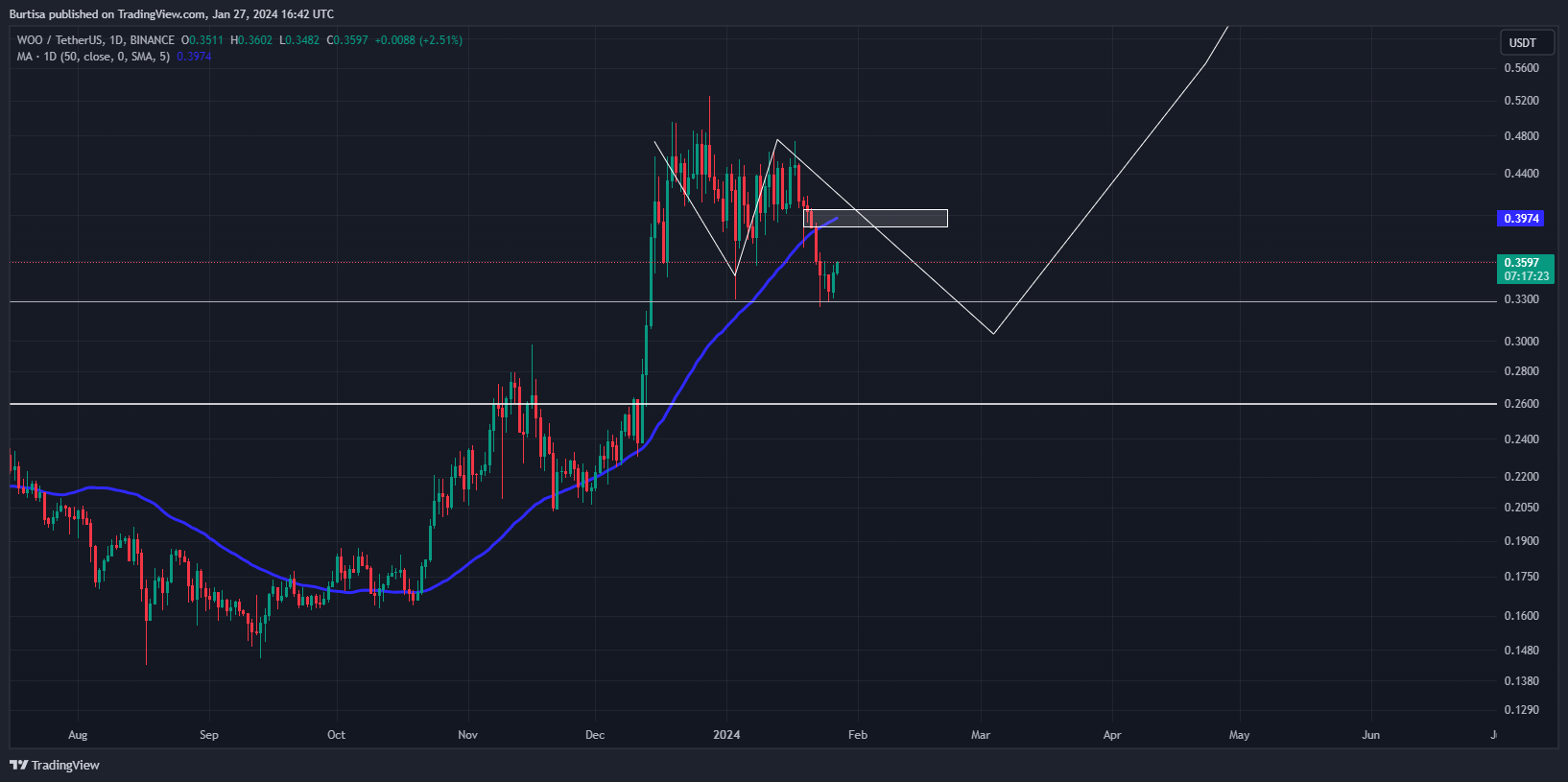 BINANCE:WOOUSDT Chart Image by learnfromfailure