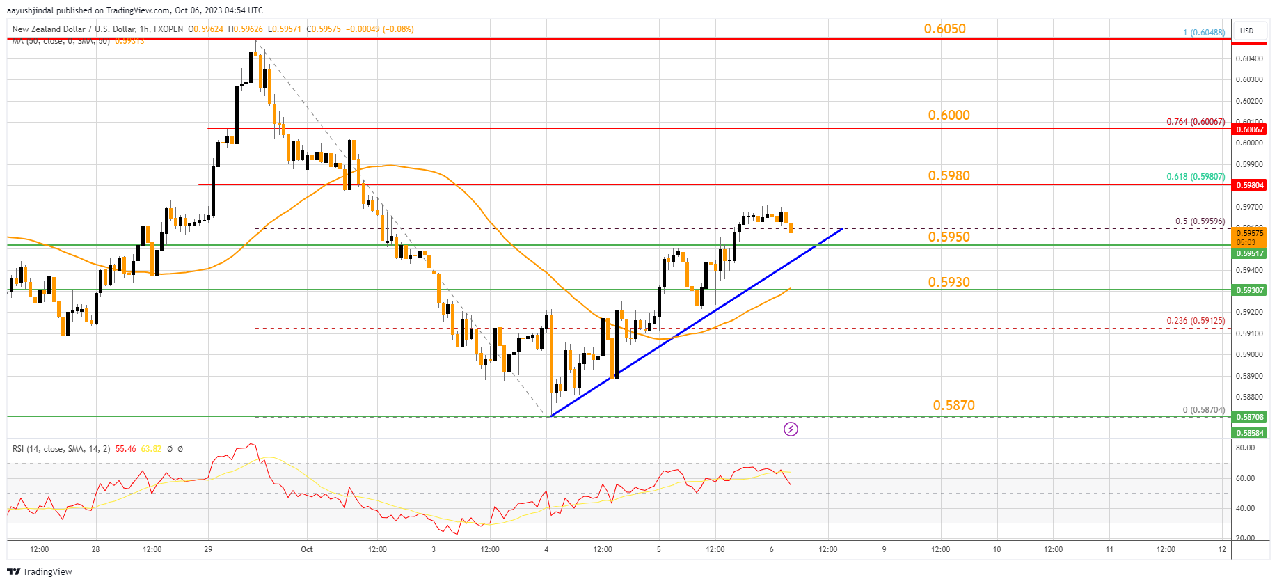 FXOPEN:NZDUSD Chart Image by aayushjindal