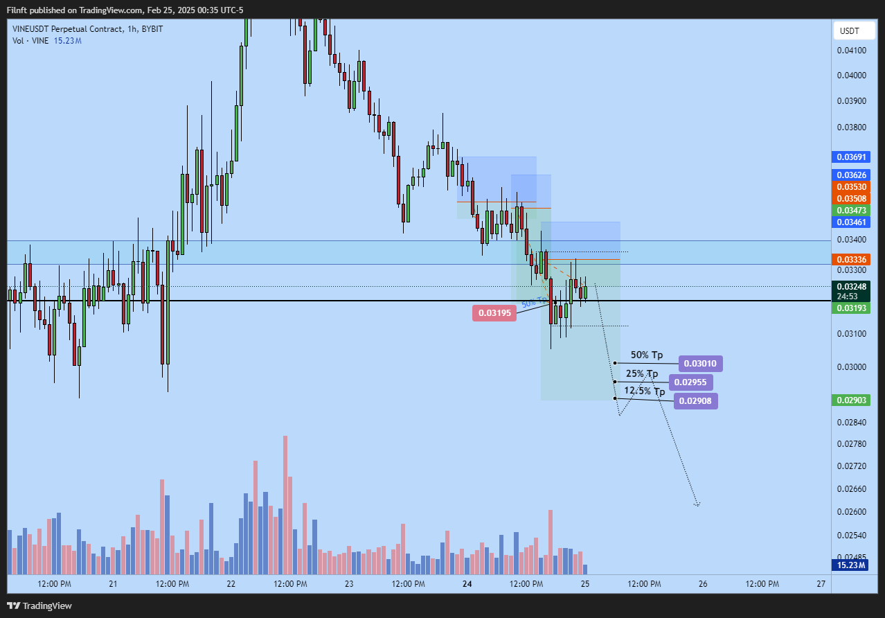 BYBIT:VINEUSDT.P Chart Image by Filnft