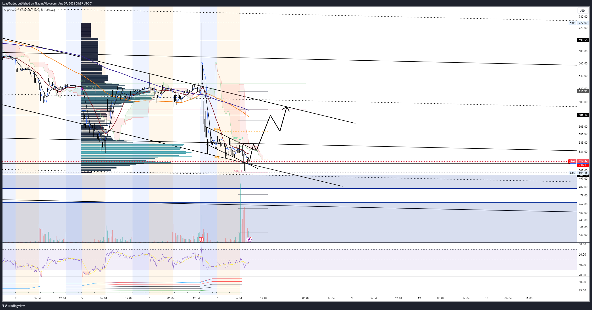 BATS:SMCI Chart Image by LeapTrades