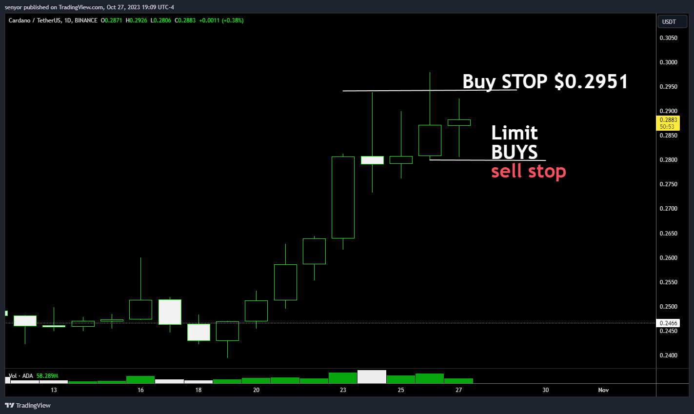 BINANCE:ADAUSDT Chart Image by senyor