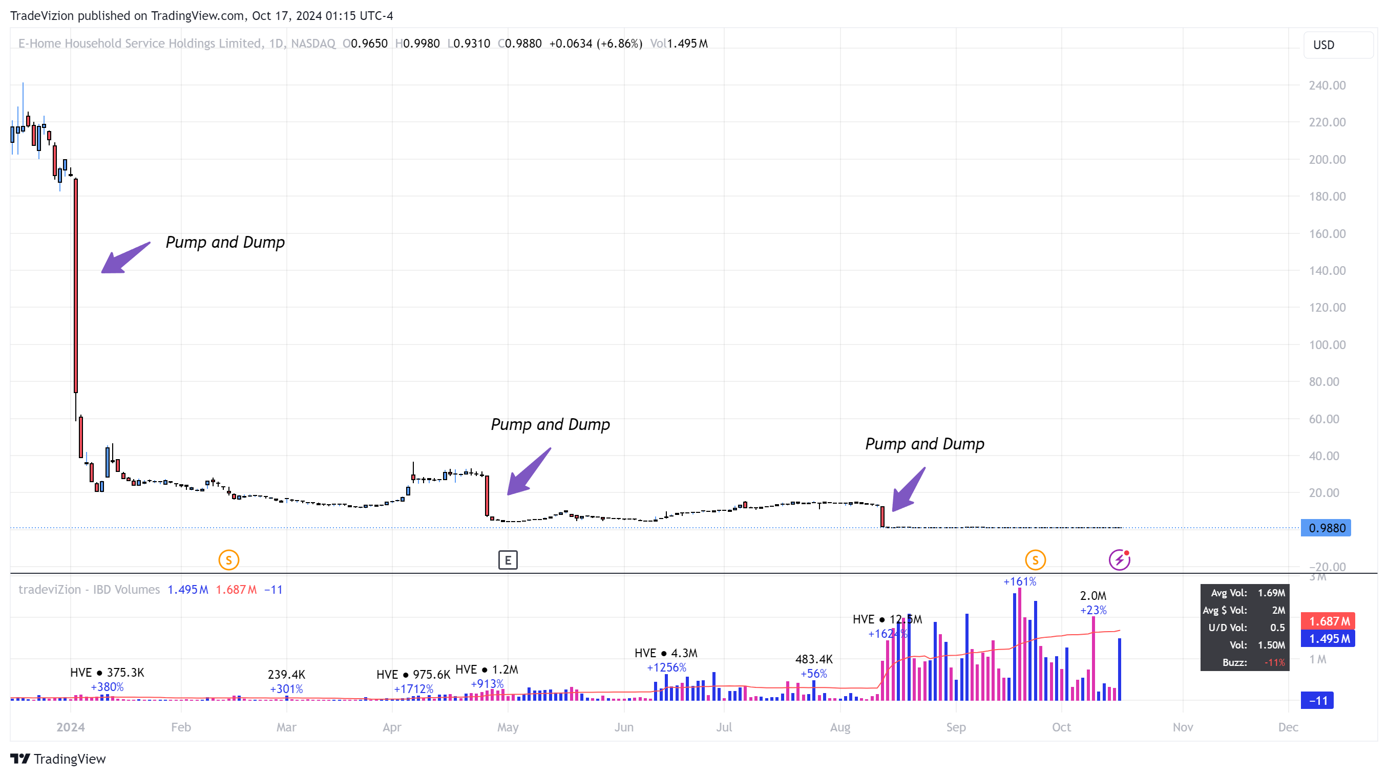 BATS:EJH Chart Image by TradeVizion