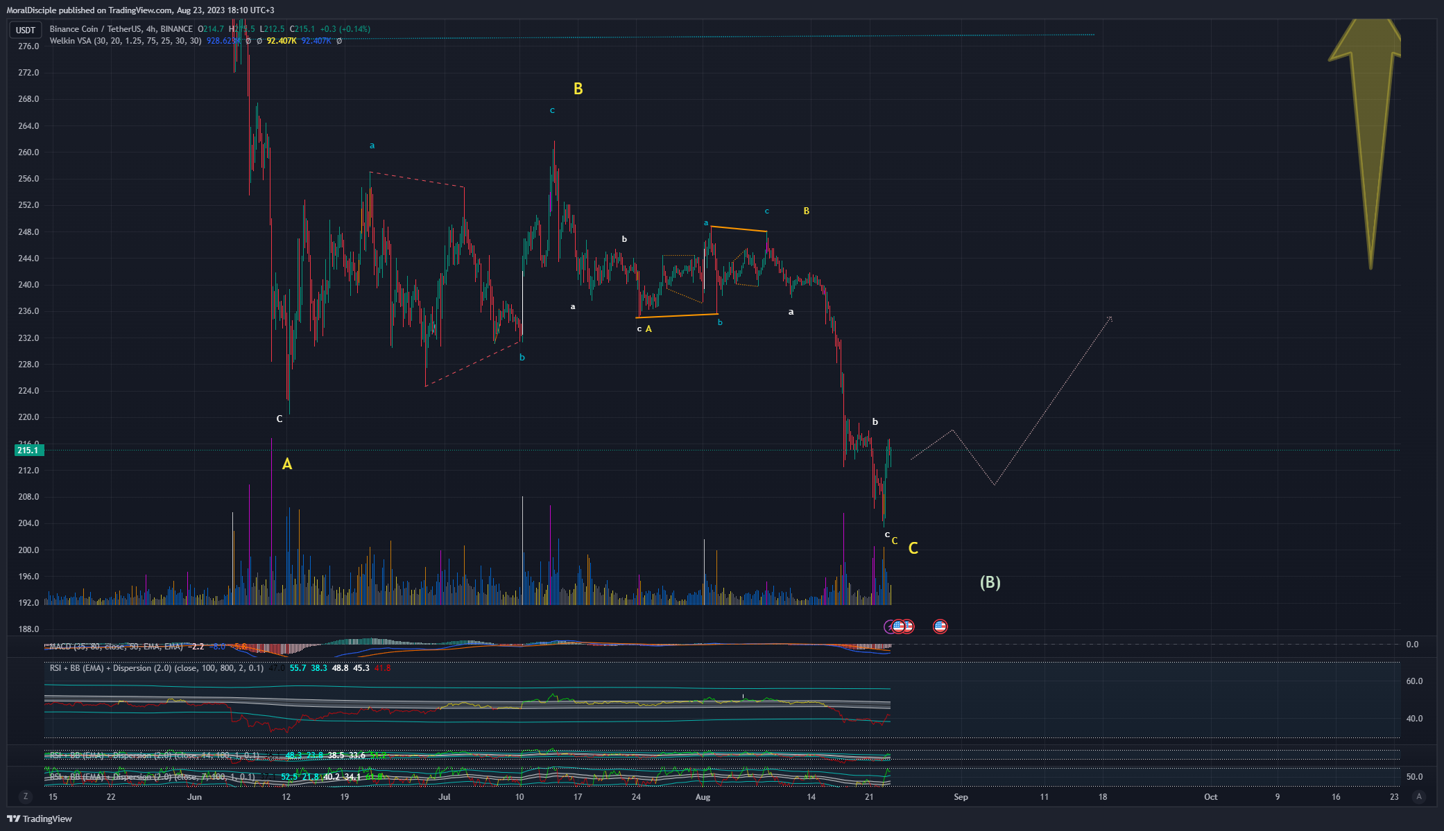 BINANCE:BNBUSDT Chart Image by MoralDisciple