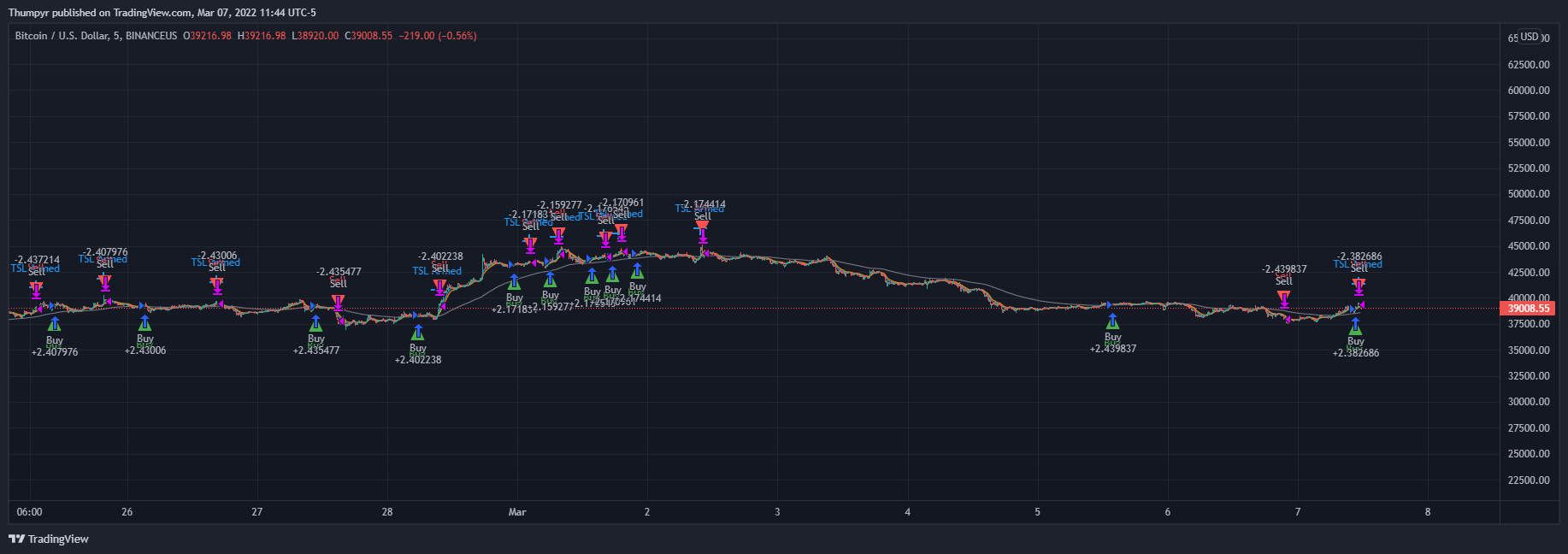BINANCEUS:BTCUSD Chart Image by Thumpyr