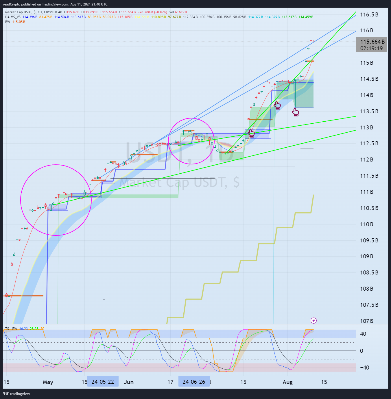 CRYPTOCAP:USDT Chart Image by readCrypto