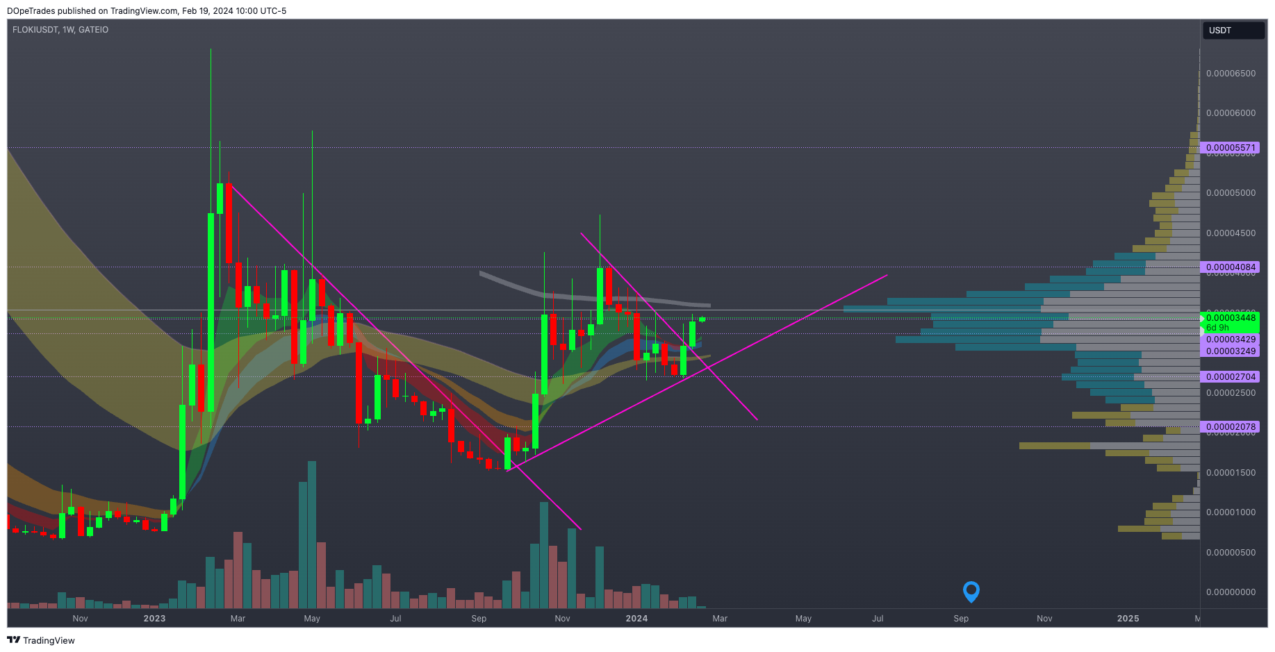 GATEIO:FLOKIUSDT Chart Image by DOpeTrades
