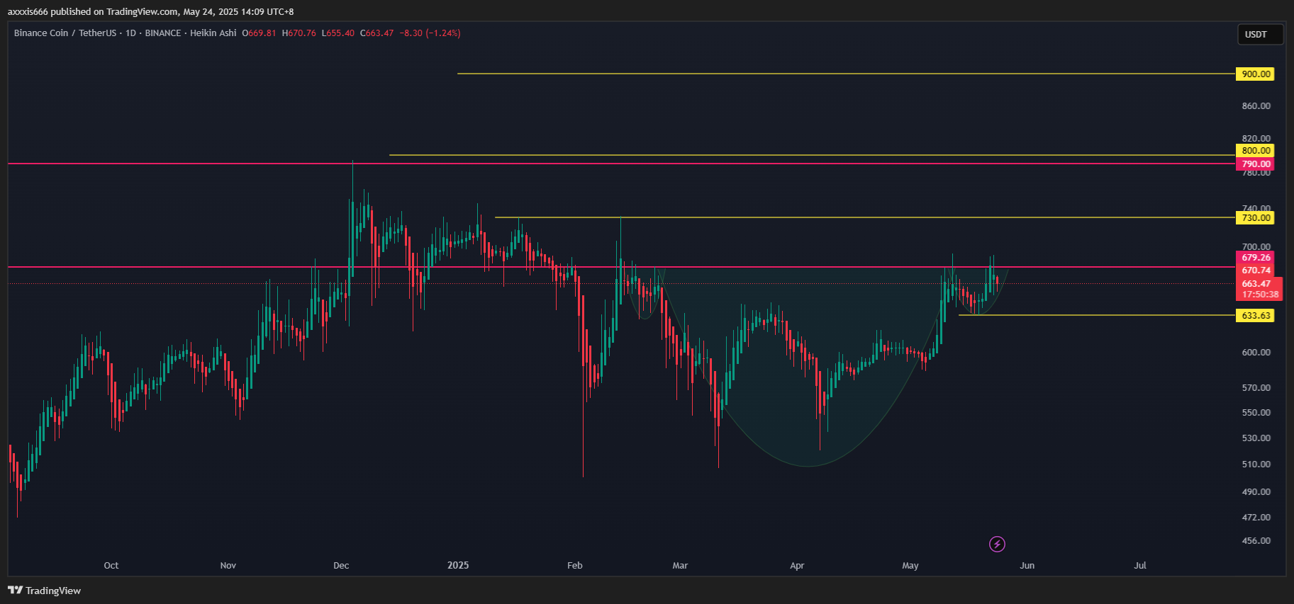 BINANCE:BNBUSDT Chart Image by axxxis666