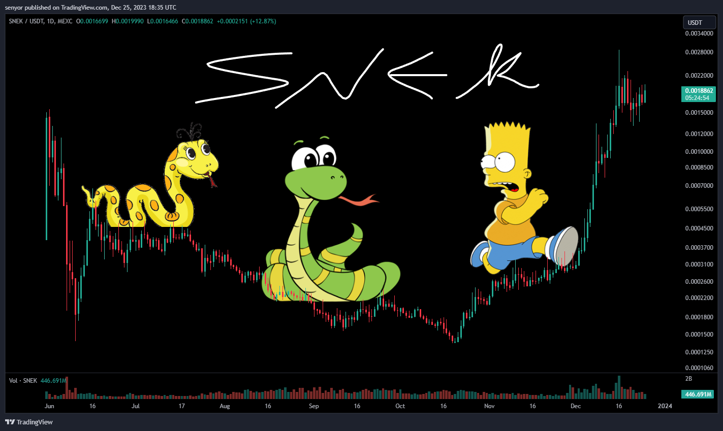 MEXC:SNEKUSDT Chart Image by senyor