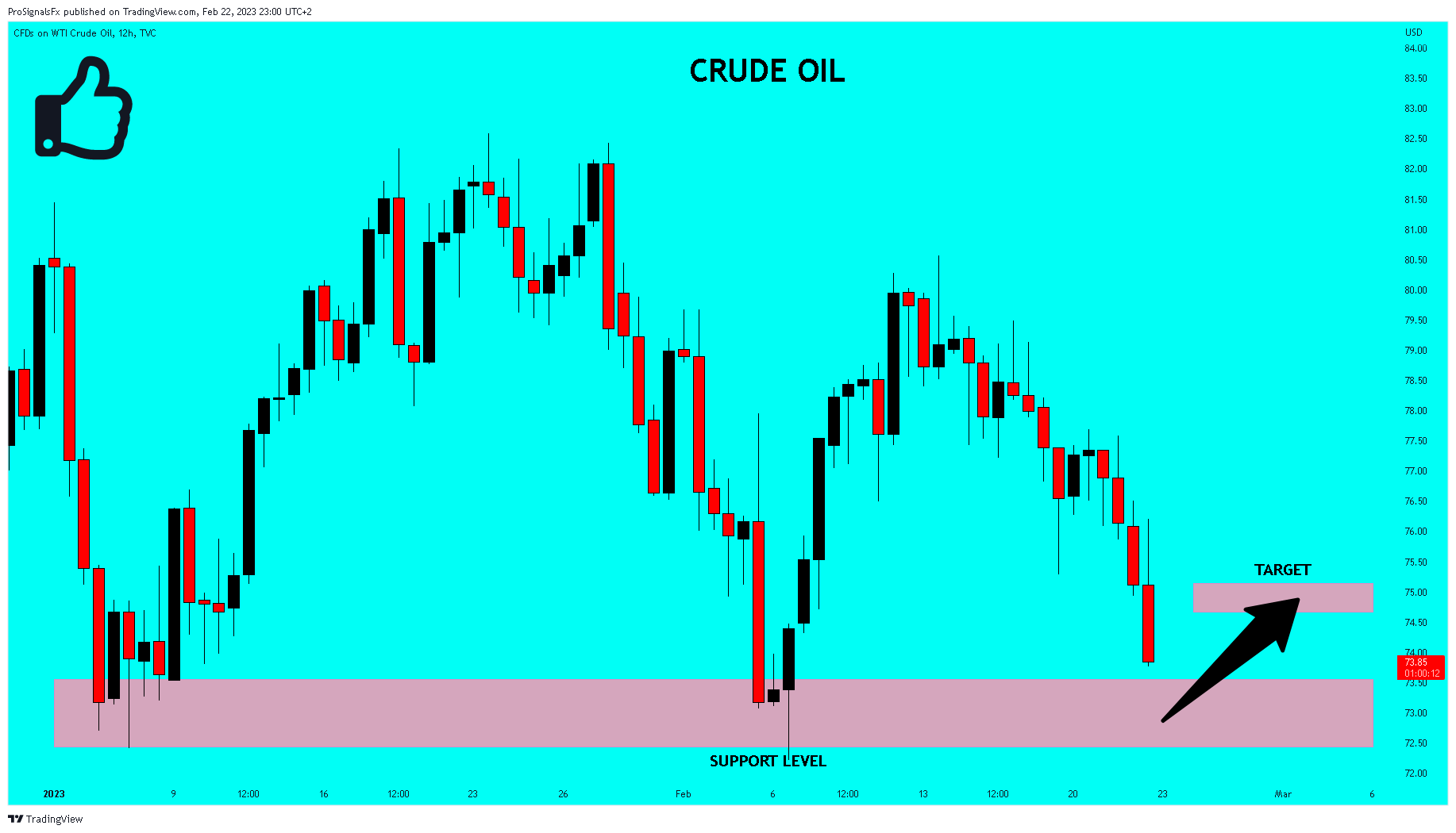 TVC:USOIL Chart Image by ProSignalsFx