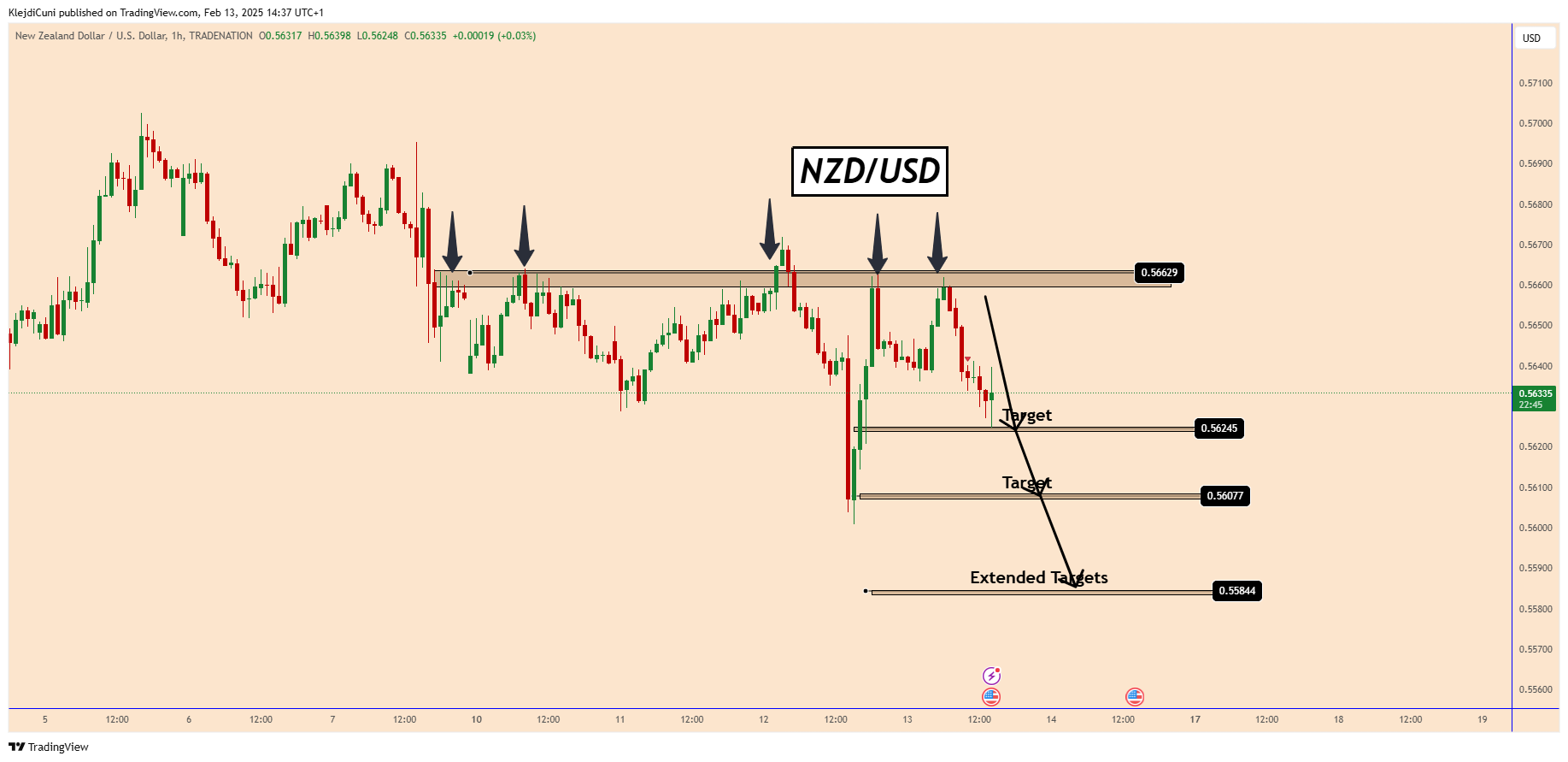 TRADENATION:NZDUSD Chart Image by KlejdiCuni