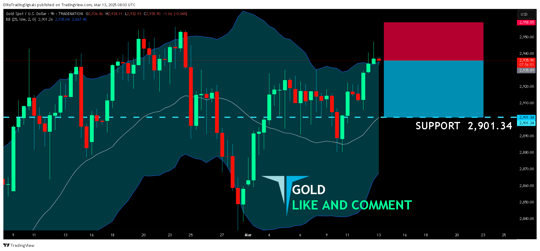 TRADENATION:XAUUSD Chart Image by EliteTradingSignals