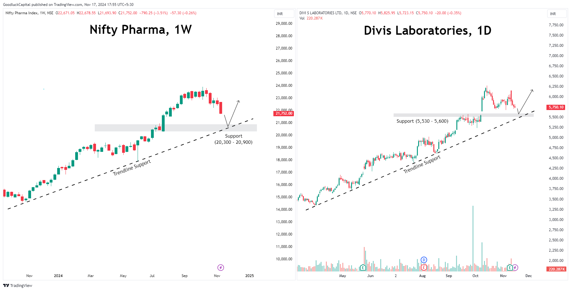 NSE:CNXPHARMA Chart Image by GoodluckCapital