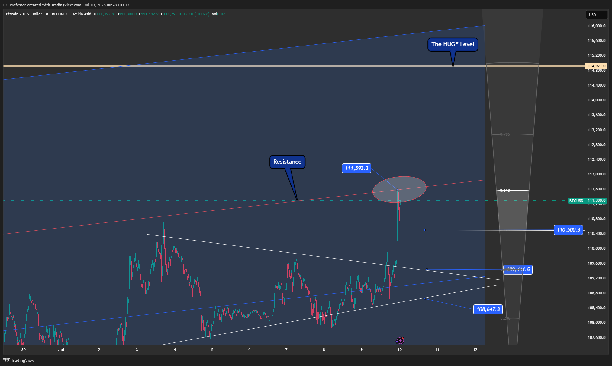BITFINEX:BTCUSD Chart Image by FX_Professor