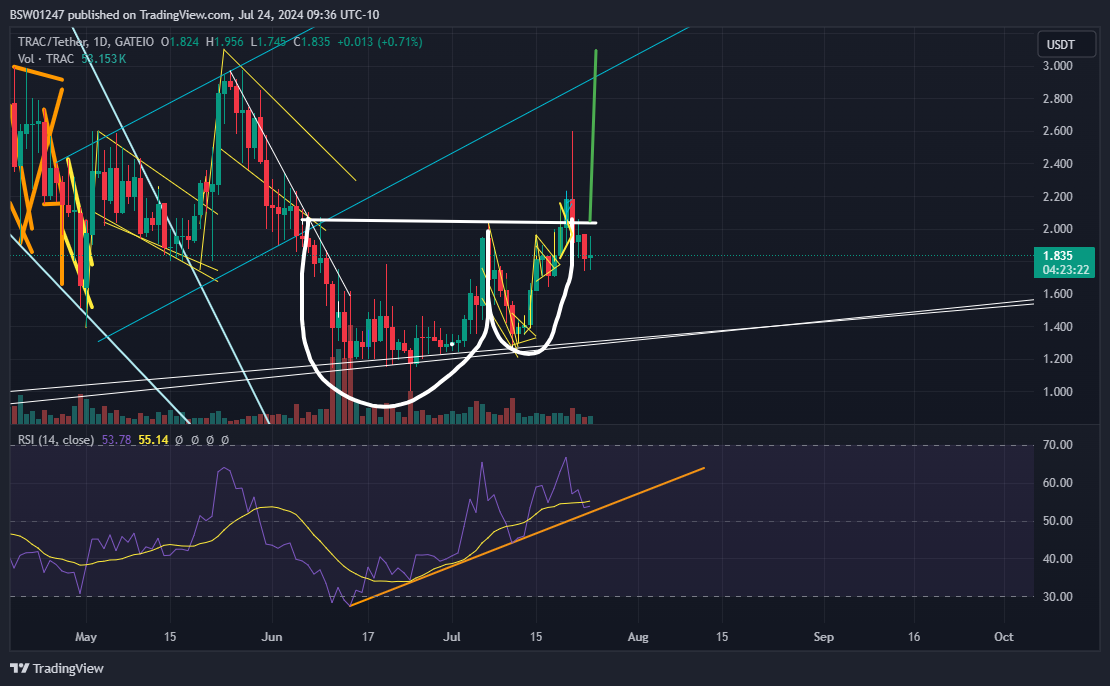 GATEIO:TRACUSDT Chart Image by BSW01247