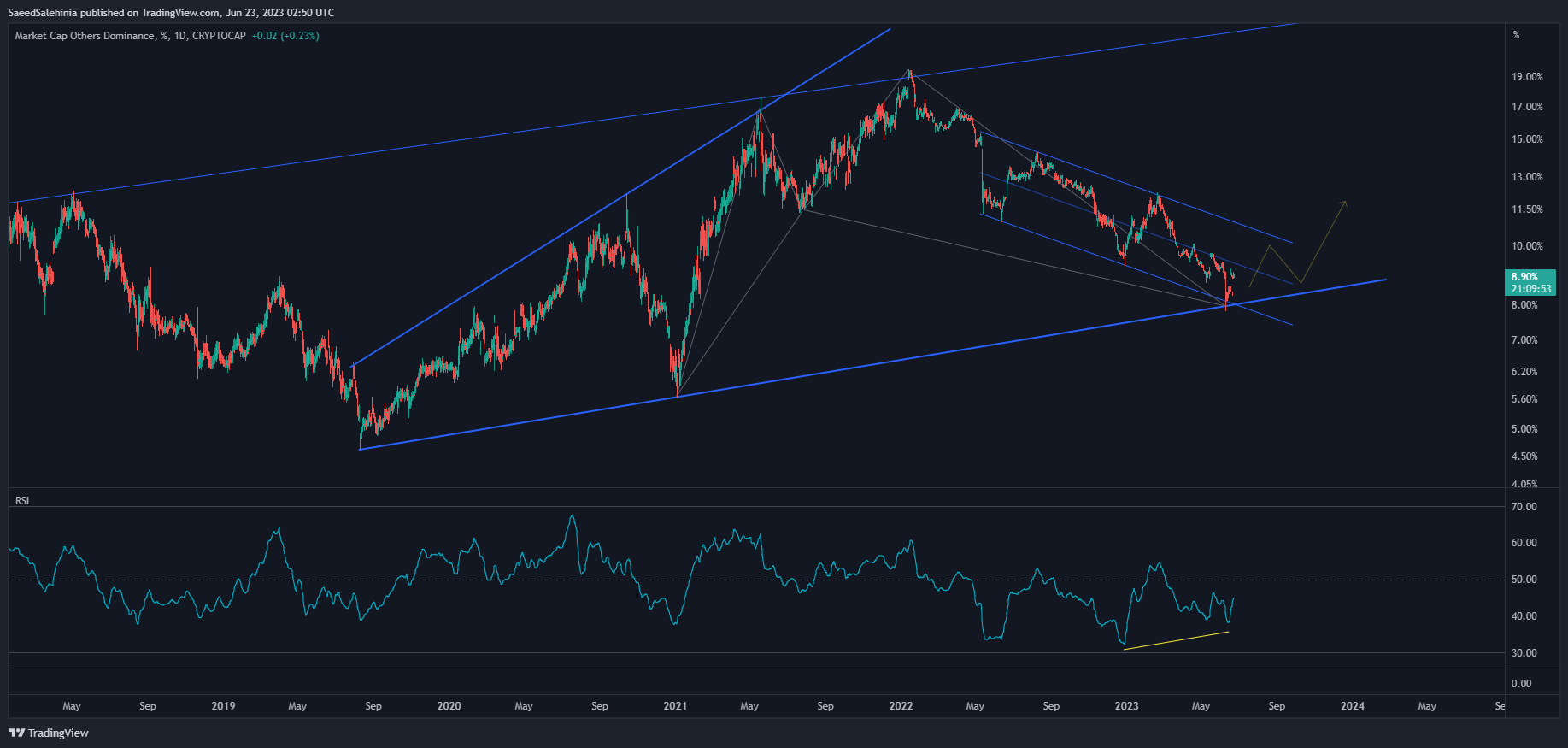 CRYPTOCAP:OTHERS.D Chart Image by SaeedSalehinia