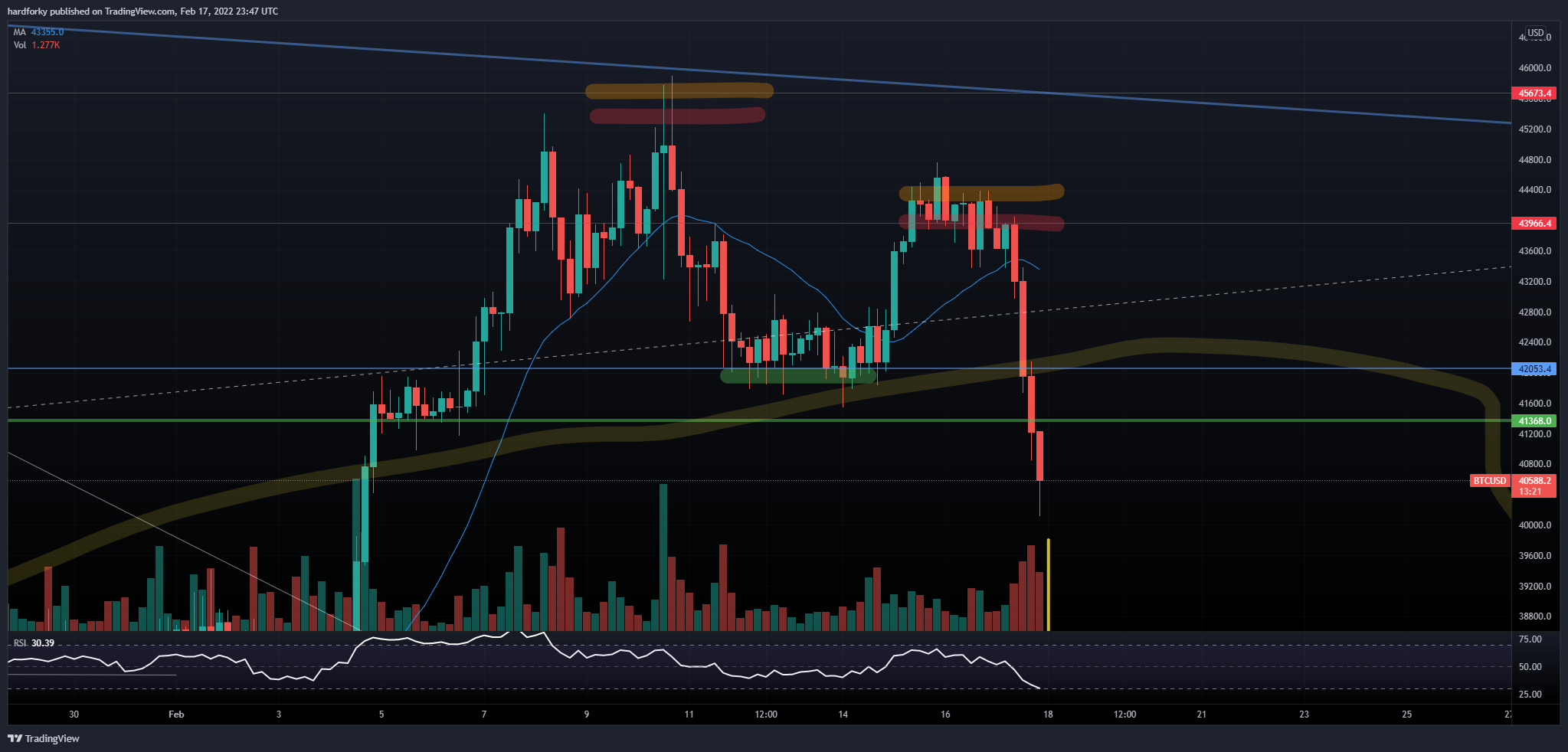 BITFINEX:BTCUSD Chart Image by hardforky