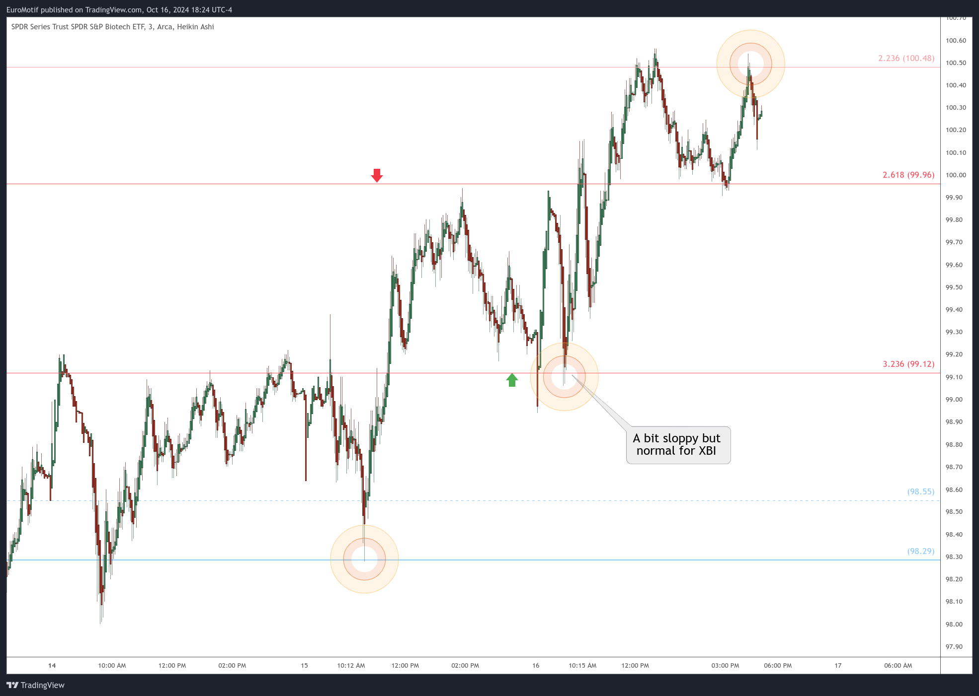 BATS:XBI Chart Image by EuroMotif