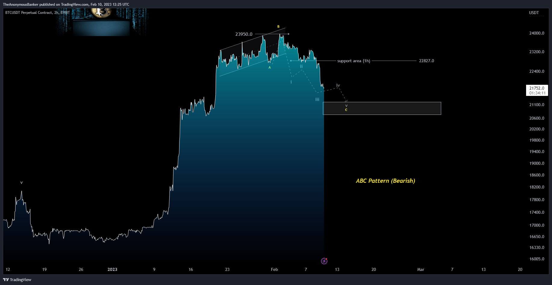 BYBIT:BTCUSDT.P Chart Image by TheAnonymousBanker